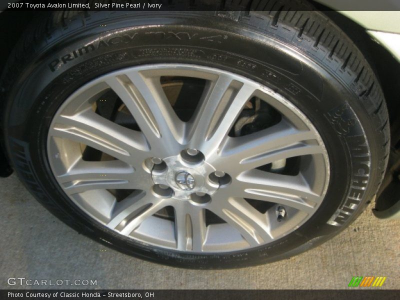 Silver Pine Pearl / Ivory 2007 Toyota Avalon Limited