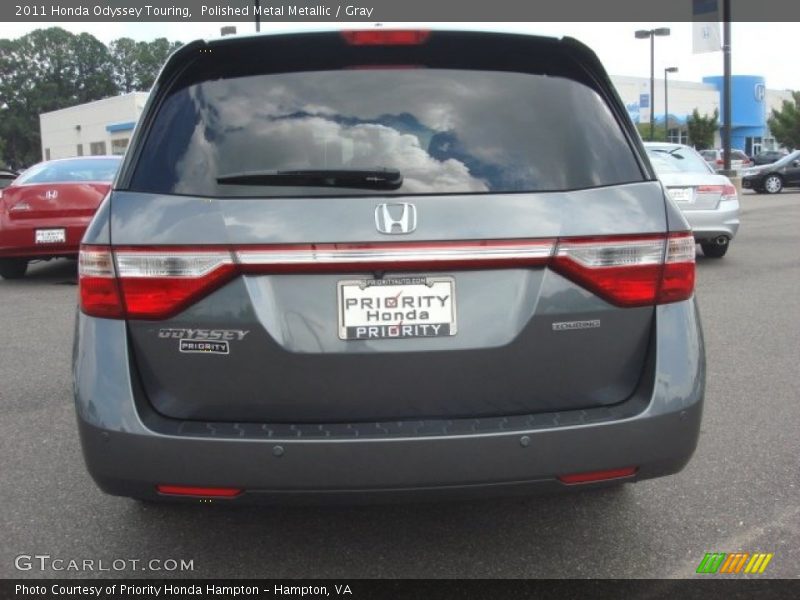 Polished Metal Metallic / Gray 2011 Honda Odyssey Touring
