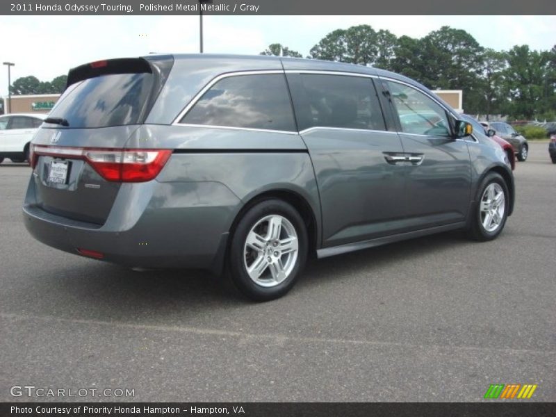 Polished Metal Metallic / Gray 2011 Honda Odyssey Touring