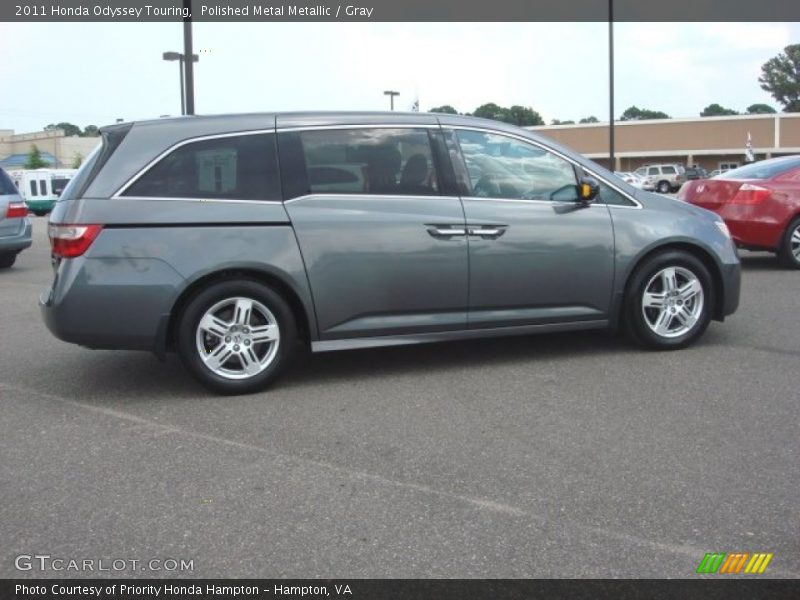 Polished Metal Metallic / Gray 2011 Honda Odyssey Touring