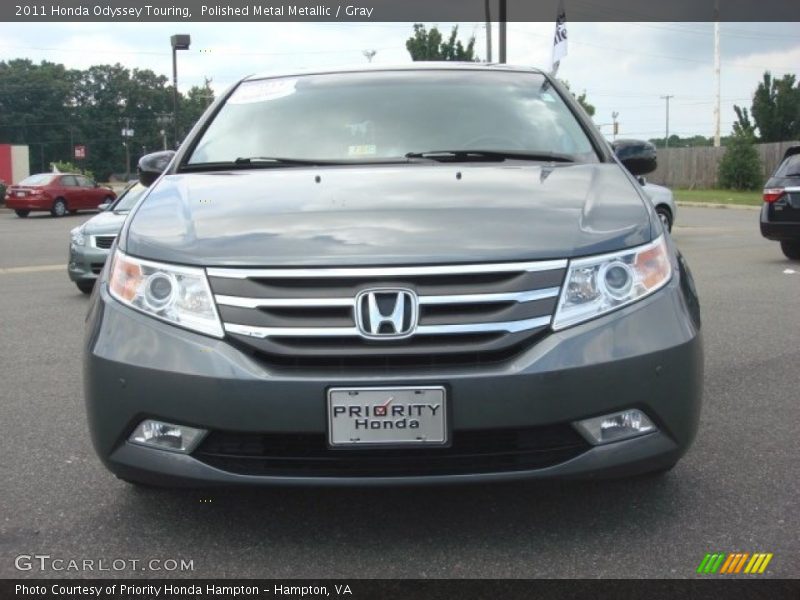 Polished Metal Metallic / Gray 2011 Honda Odyssey Touring