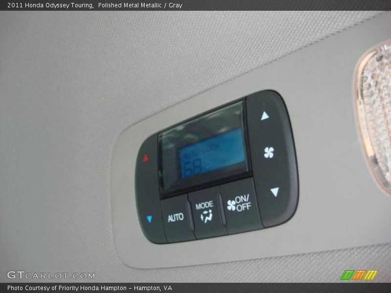 Polished Metal Metallic / Gray 2011 Honda Odyssey Touring