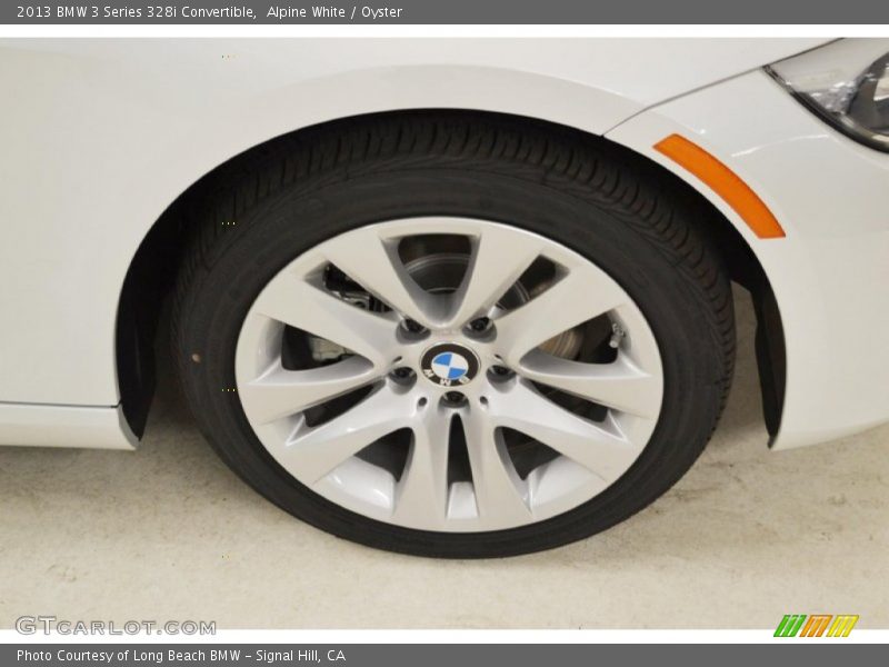 Alpine White / Oyster 2013 BMW 3 Series 328i Convertible