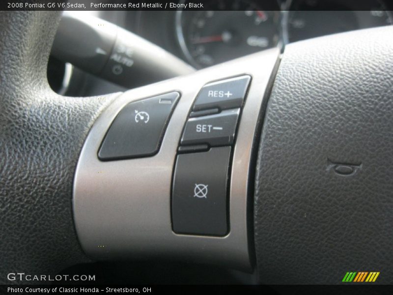 Controls of 2008 G6 V6 Sedan