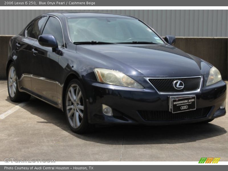Blue Onyx Pearl / Cashmere Beige 2006 Lexus IS 250