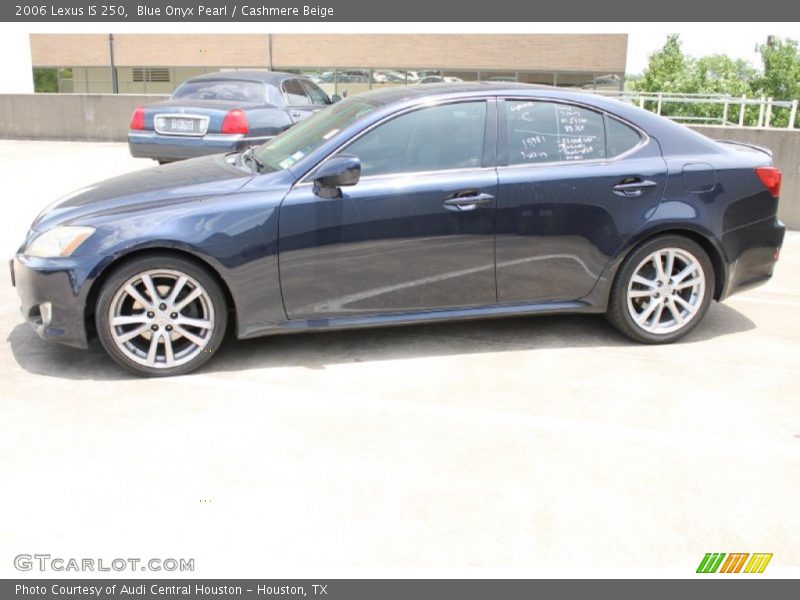 Blue Onyx Pearl / Cashmere Beige 2006 Lexus IS 250