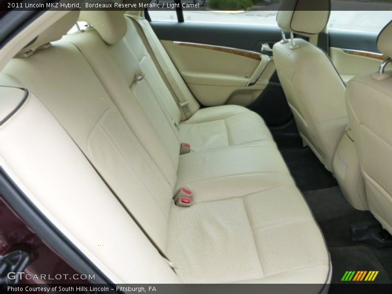 Bordeaux Reserve Metallic / Light Camel 2011 Lincoln MKZ Hybrid
