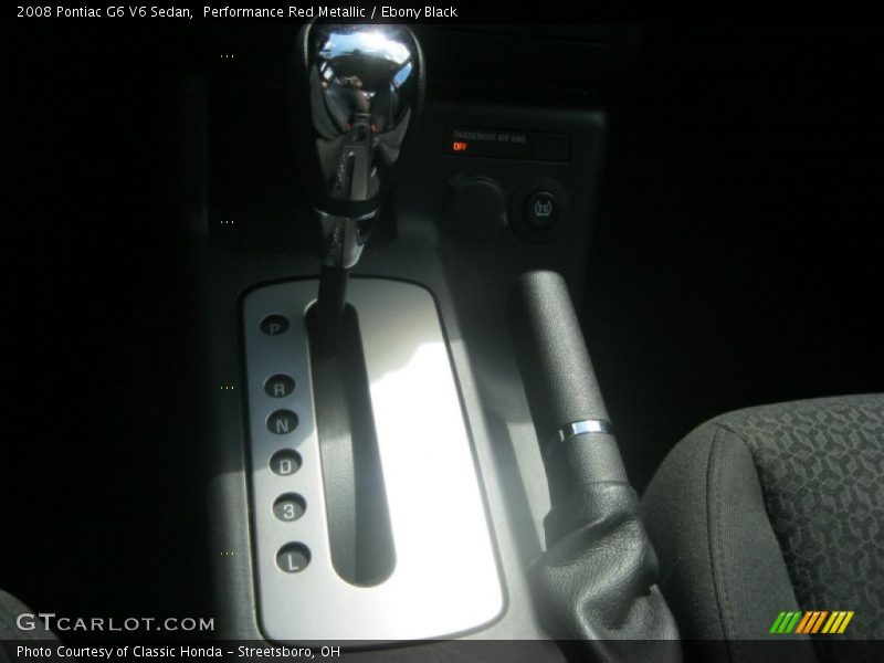  2008 G6 V6 Sedan 4 Speed Automatic Shifter