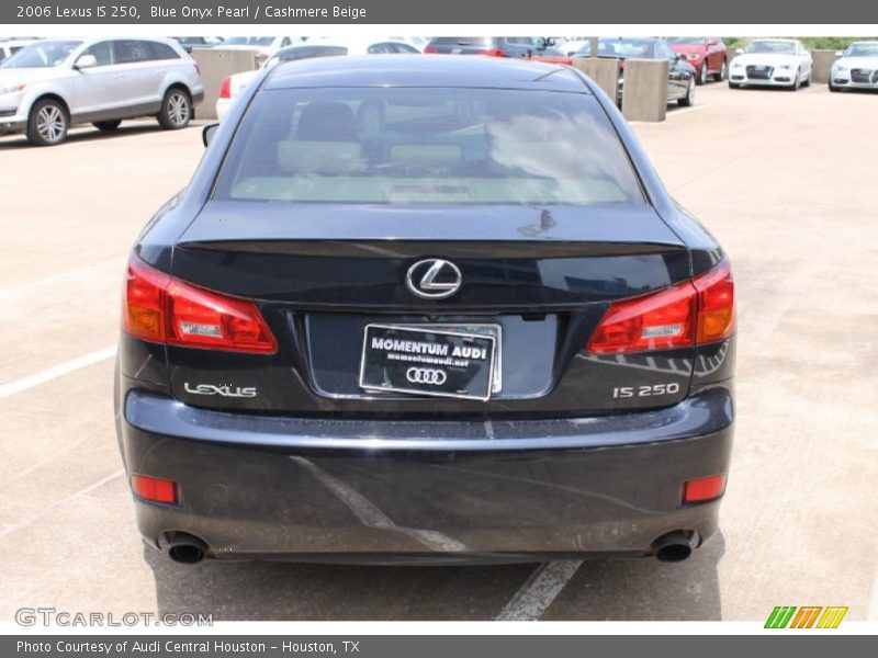 Blue Onyx Pearl / Cashmere Beige 2006 Lexus IS 250