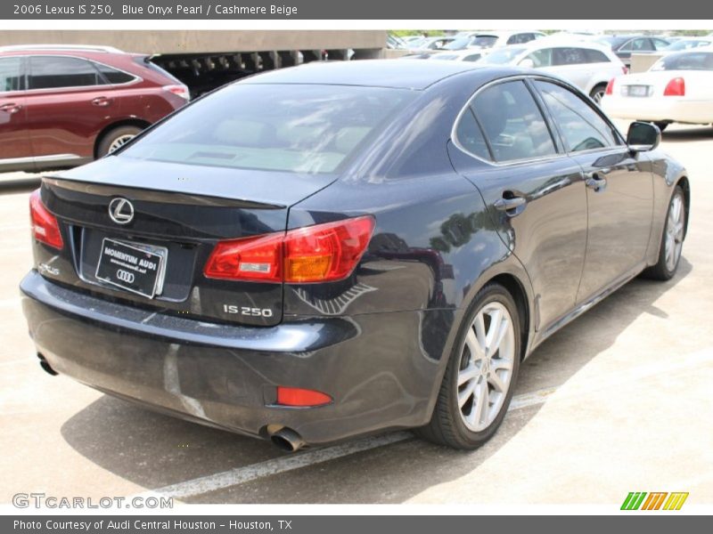 Blue Onyx Pearl / Cashmere Beige 2006 Lexus IS 250