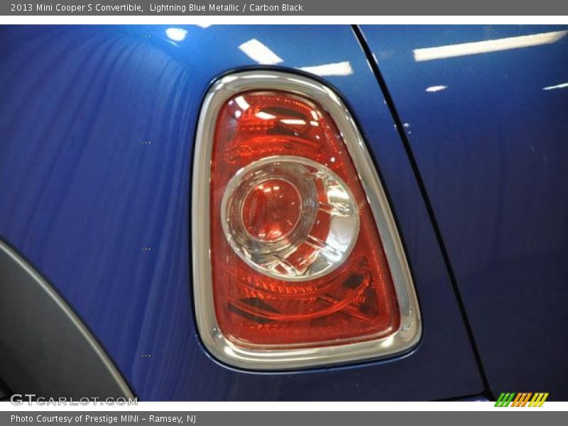 Lightning Blue Metallic / Carbon Black 2013 Mini Cooper S Convertible