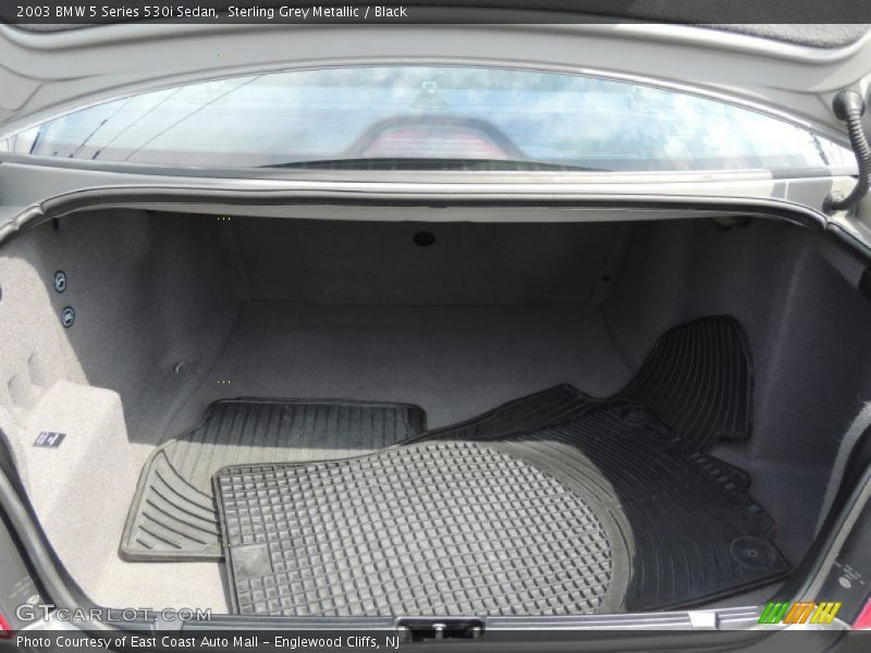 Sterling Grey Metallic / Black 2003 BMW 5 Series 530i Sedan