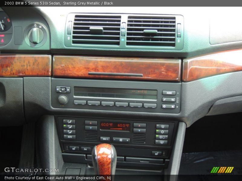 Sterling Grey Metallic / Black 2003 BMW 5 Series 530i Sedan
