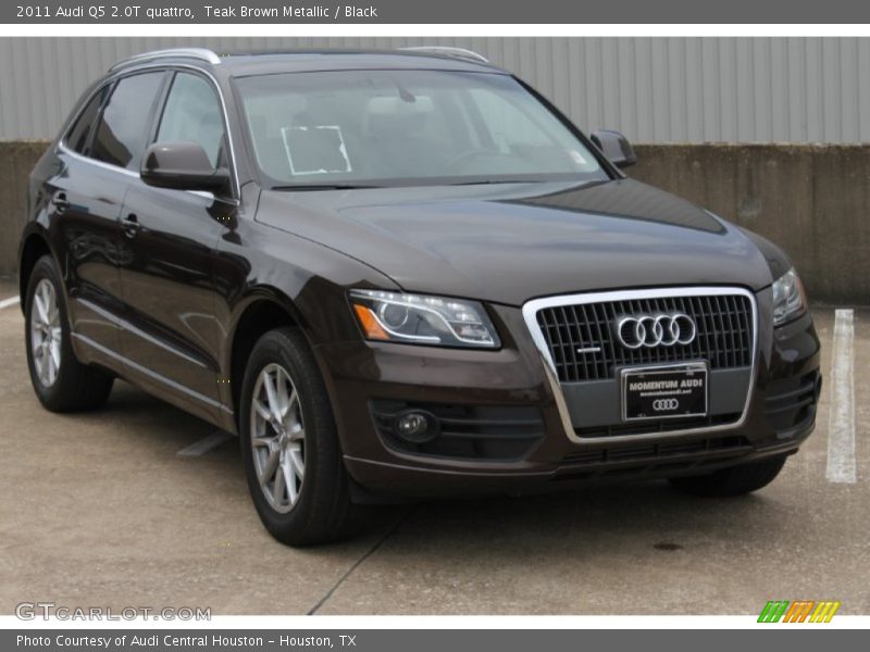 Teak Brown Metallic / Black 2011 Audi Q5 2.0T quattro