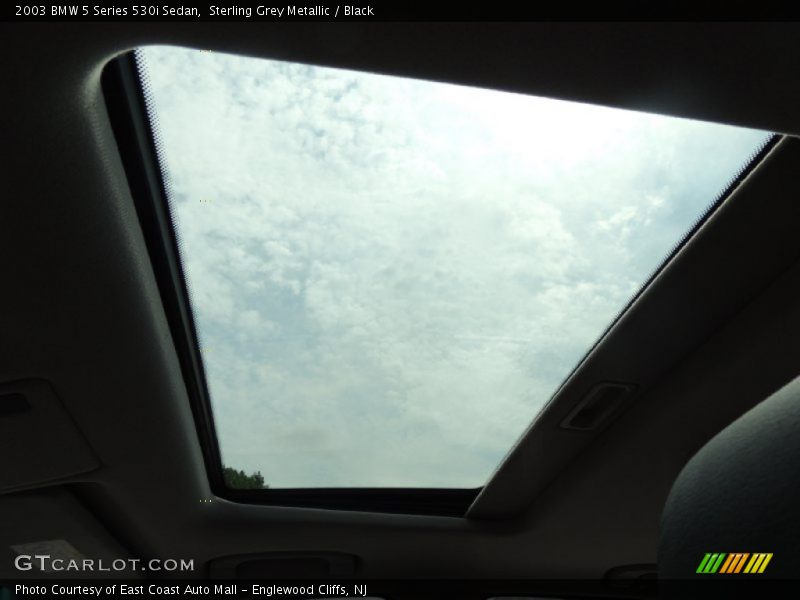 Sterling Grey Metallic / Black 2003 BMW 5 Series 530i Sedan