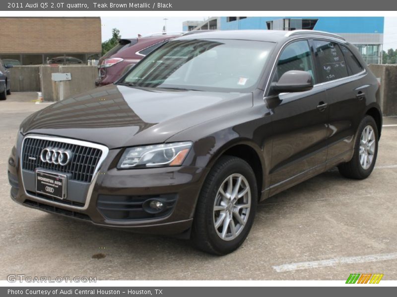 Teak Brown Metallic / Black 2011 Audi Q5 2.0T quattro