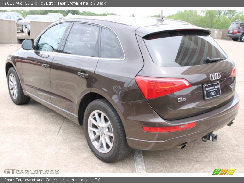 Teak Brown Metallic / Black 2011 Audi Q5 2.0T quattro