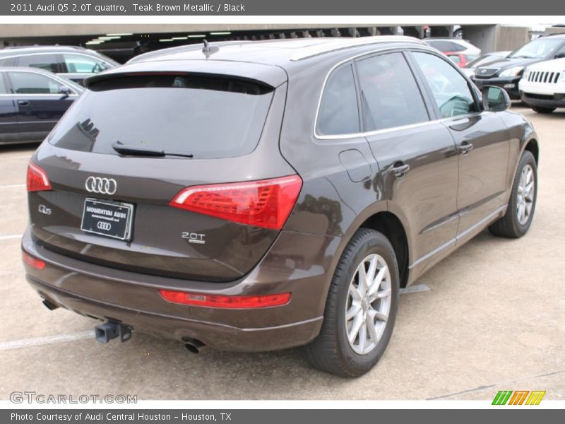 Teak Brown Metallic / Black 2011 Audi Q5 2.0T quattro