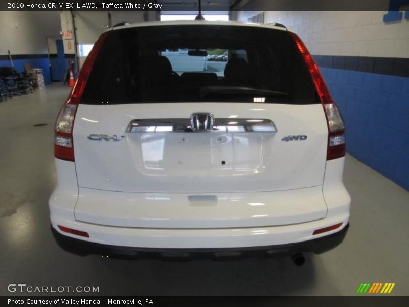 Taffeta White / Gray 2010 Honda CR-V EX-L AWD