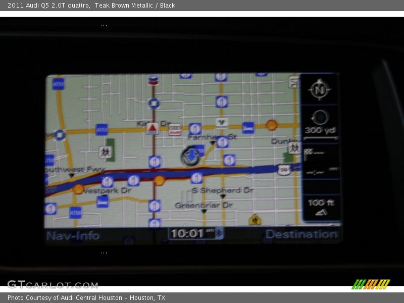 Teak Brown Metallic / Black 2011 Audi Q5 2.0T quattro