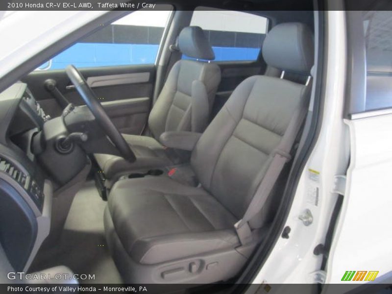 Taffeta White / Gray 2010 Honda CR-V EX-L AWD