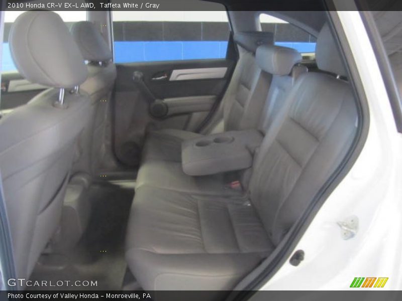 Taffeta White / Gray 2010 Honda CR-V EX-L AWD