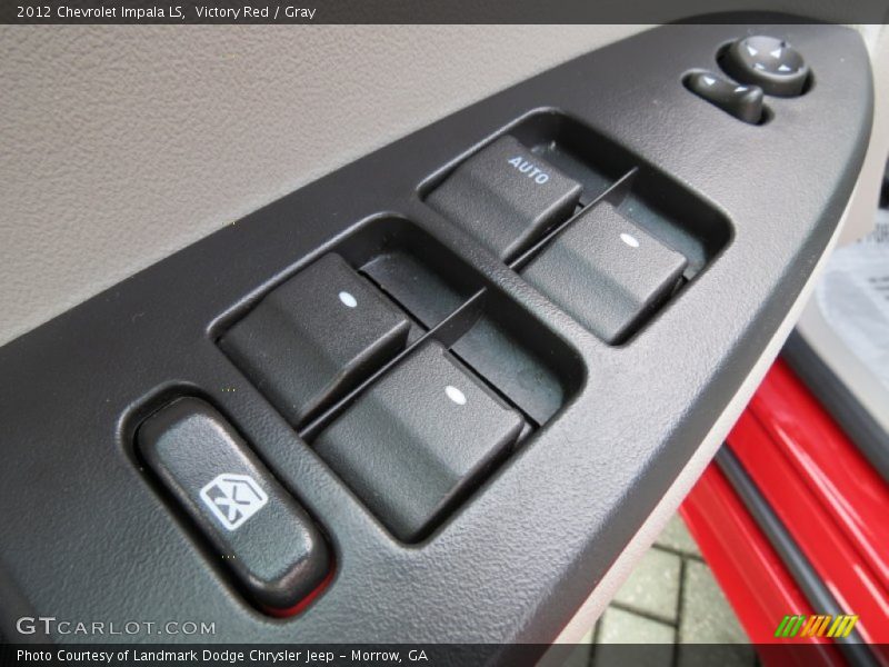Victory Red / Gray 2012 Chevrolet Impala LS