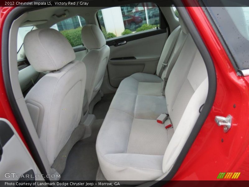 Victory Red / Gray 2012 Chevrolet Impala LS