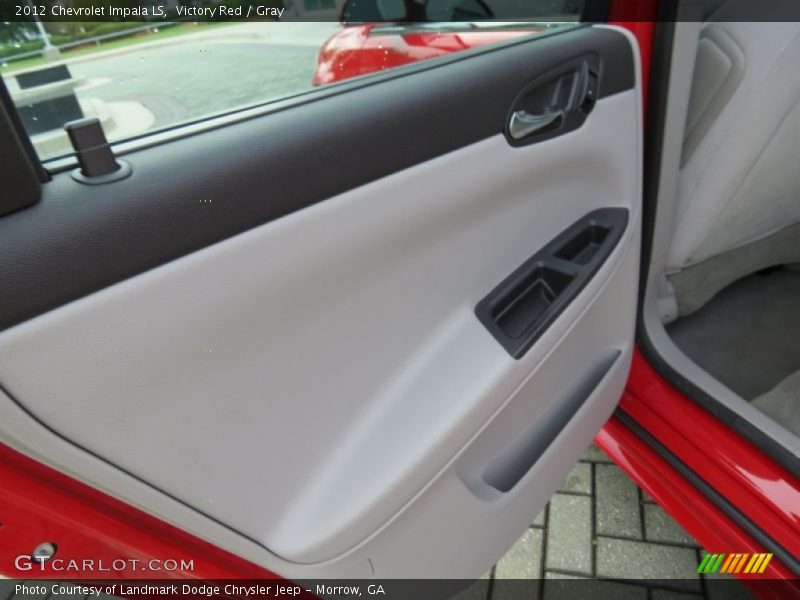 Victory Red / Gray 2012 Chevrolet Impala LS