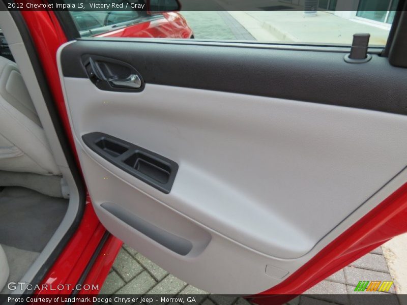 Victory Red / Gray 2012 Chevrolet Impala LS
