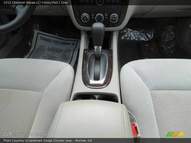 Victory Red / Gray 2012 Chevrolet Impala LS