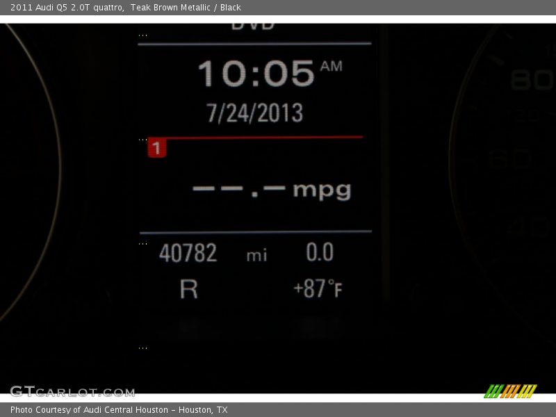 Teak Brown Metallic / Black 2011 Audi Q5 2.0T quattro