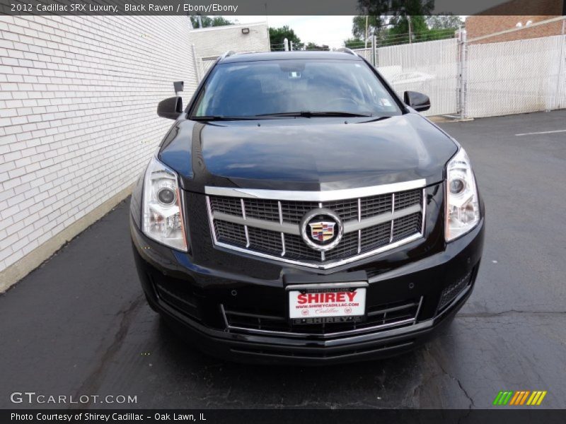 Black Raven / Ebony/Ebony 2012 Cadillac SRX Luxury