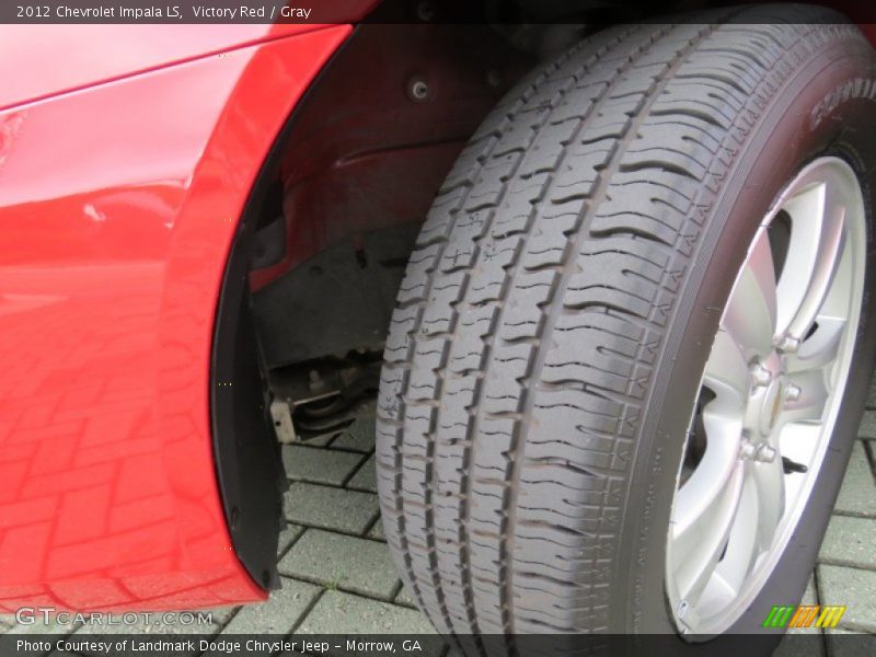 Victory Red / Gray 2012 Chevrolet Impala LS