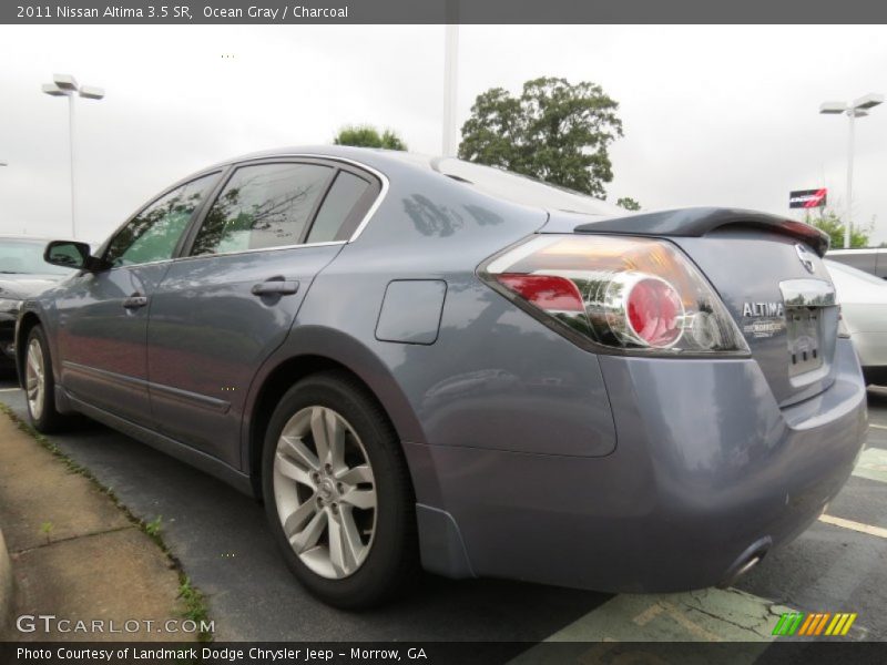 Ocean Gray / Charcoal 2011 Nissan Altima 3.5 SR