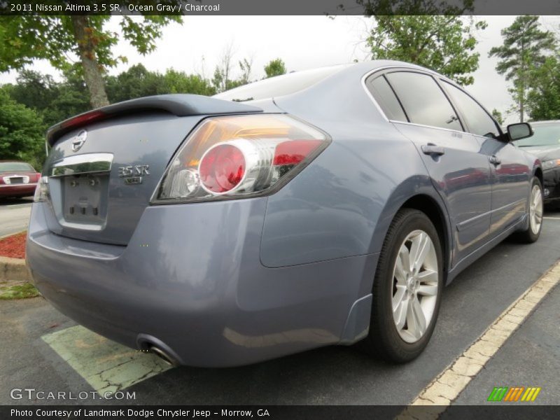 Ocean Gray / Charcoal 2011 Nissan Altima 3.5 SR
