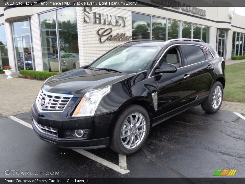 Black Raven / Light Titanium/Ebony 2013 Cadillac SRX Performance FWD