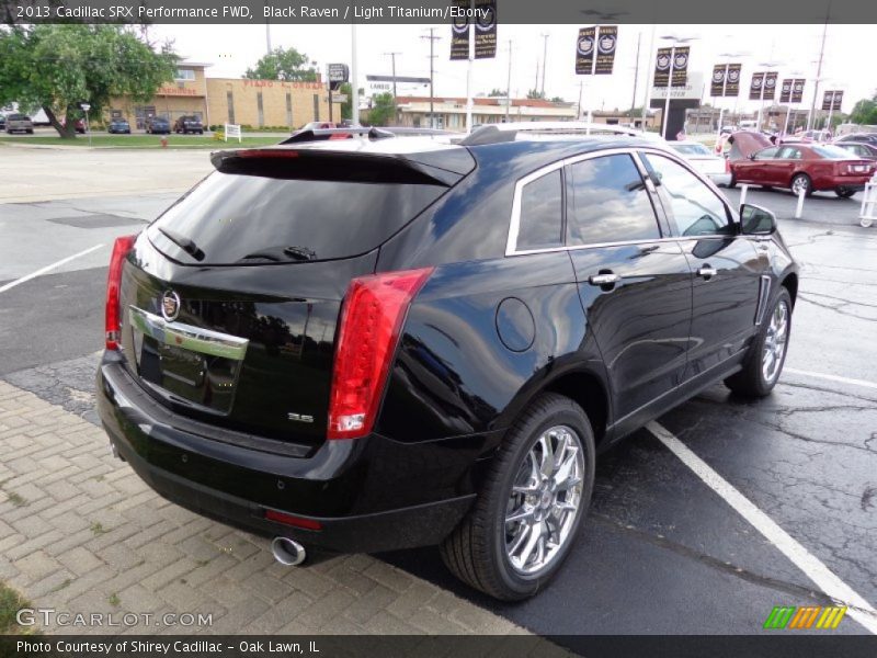 Black Raven / Light Titanium/Ebony 2013 Cadillac SRX Performance FWD
