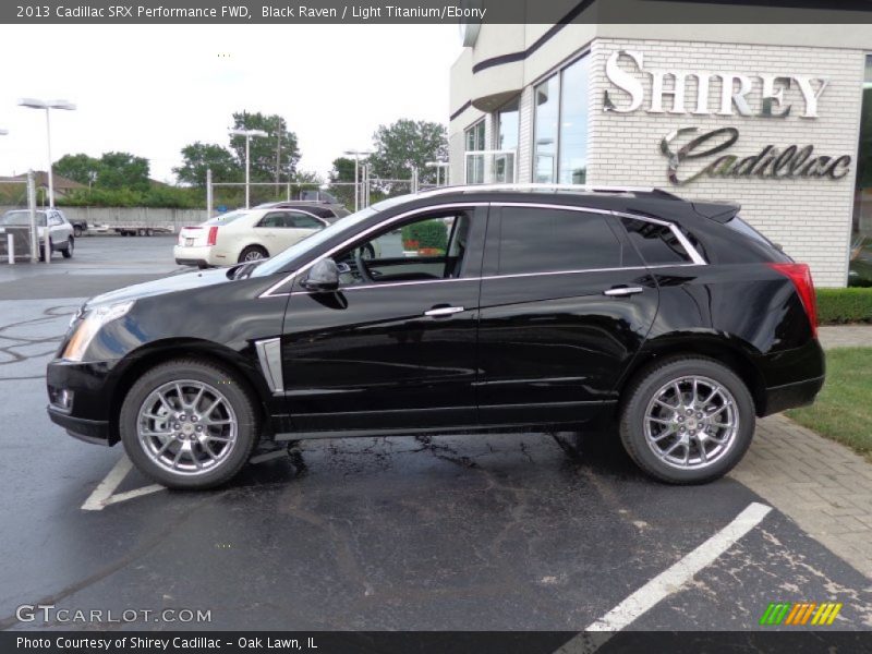 Black Raven / Light Titanium/Ebony 2013 Cadillac SRX Performance FWD