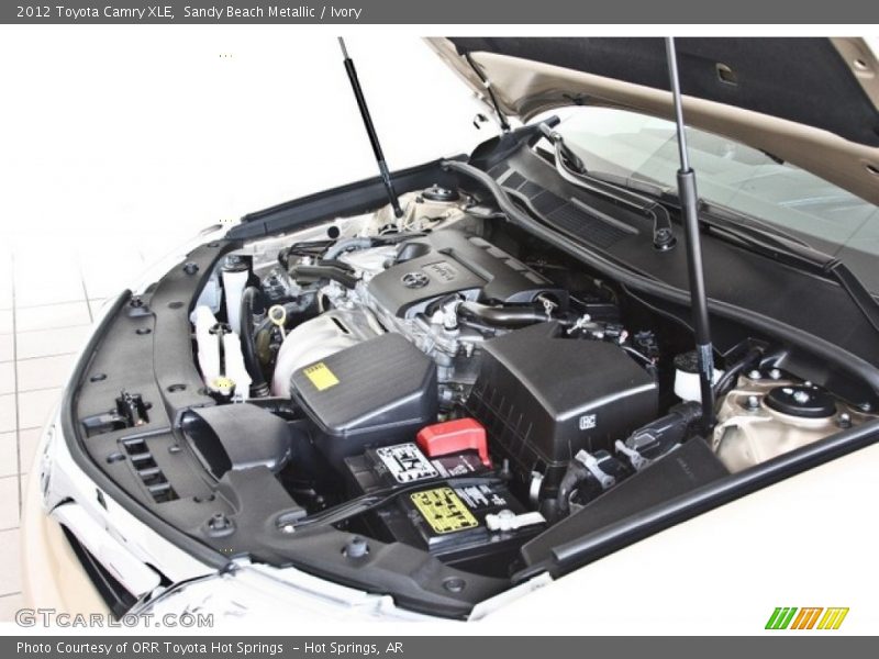 Sandy Beach Metallic / Ivory 2012 Toyota Camry XLE