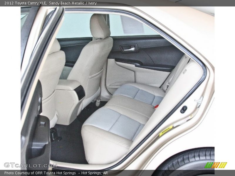 Sandy Beach Metallic / Ivory 2012 Toyota Camry XLE