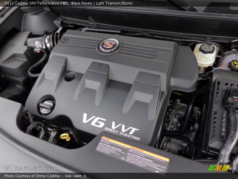 Black Raven / Light Titanium/Ebony 2013 Cadillac SRX Performance FWD
