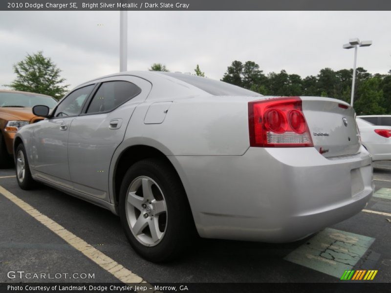 Bright Silver Metallic / Dark Slate Gray 2010 Dodge Charger SE