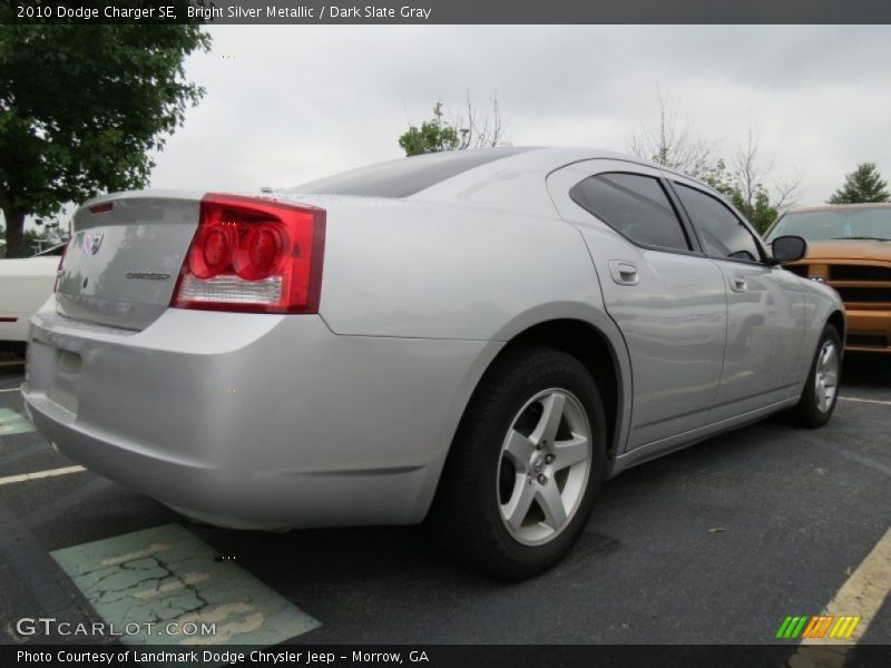 Bright Silver Metallic / Dark Slate Gray 2010 Dodge Charger SE