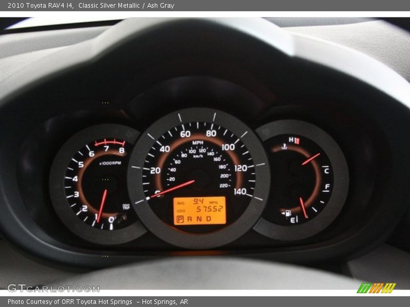 Classic Silver Metallic / Ash Gray 2010 Toyota RAV4 I4