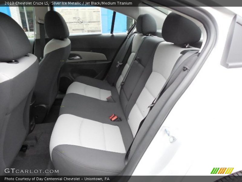 Silver Ice Metallic / Jet Black/Medium Titanium 2013 Chevrolet Cruze LS