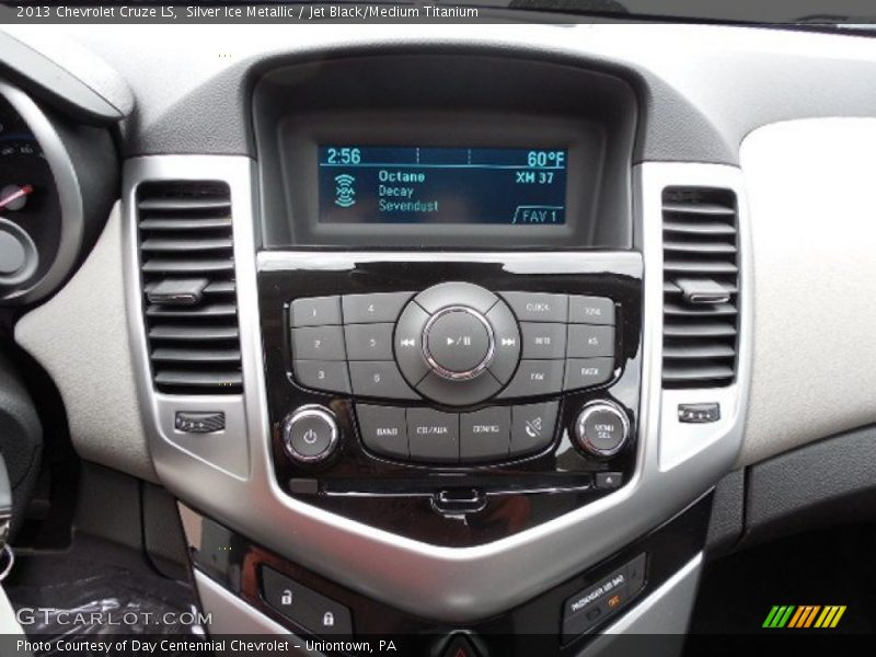Silver Ice Metallic / Jet Black/Medium Titanium 2013 Chevrolet Cruze LS
