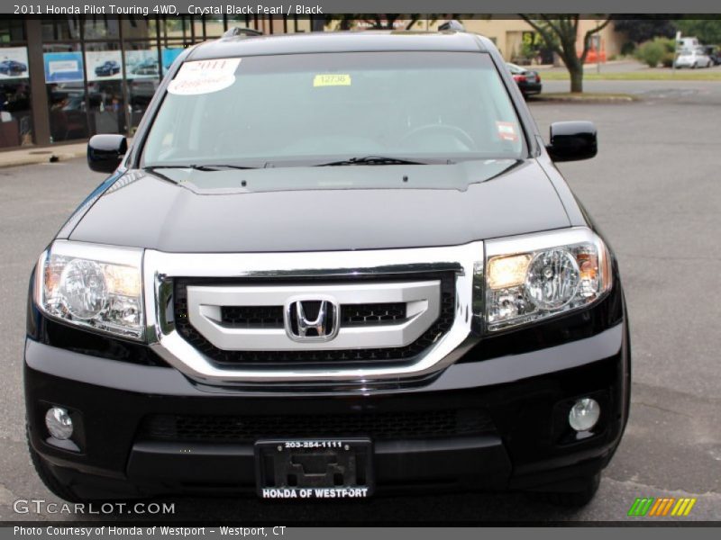 Crystal Black Pearl / Black 2011 Honda Pilot Touring 4WD