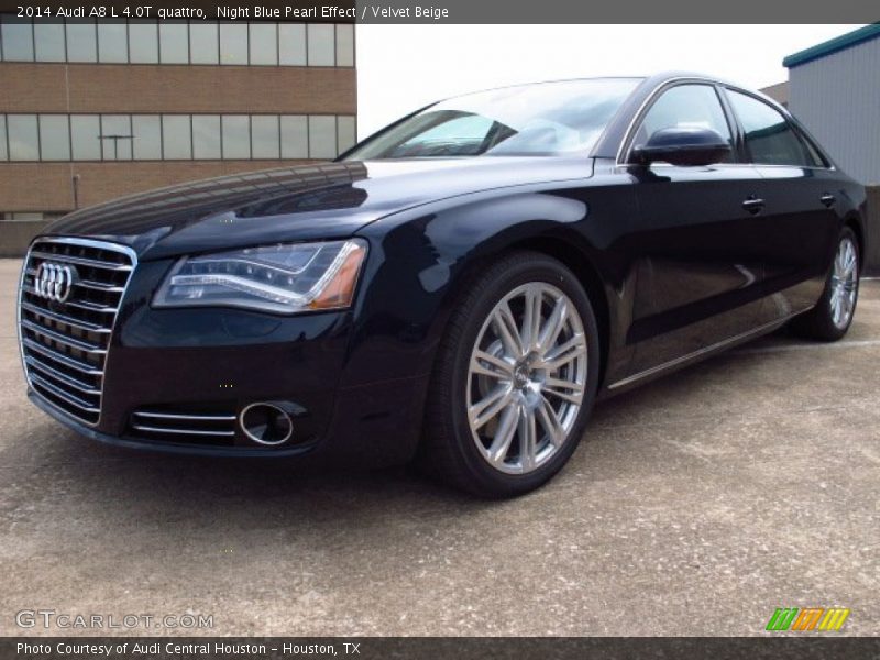 Front 3/4 View of 2014 A8 L 4.0T quattro