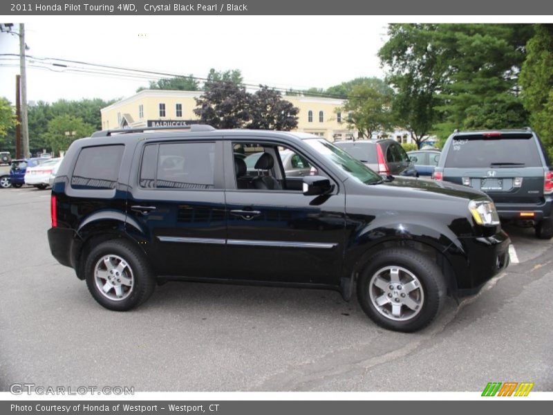 Crystal Black Pearl / Black 2011 Honda Pilot Touring 4WD